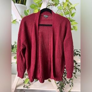 wild fable S red cardigan